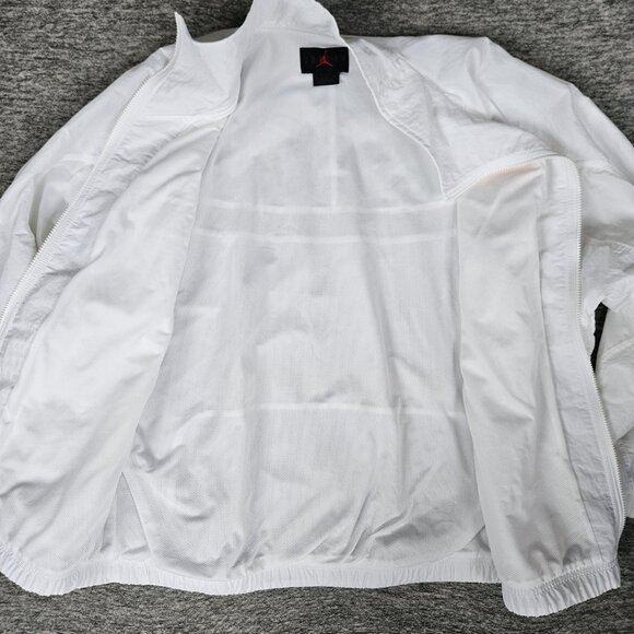 Nike Jordan Men's 23 Engineered 23E Windbreaker Jacket XL White CN4578-100 - Picture 3 of 14